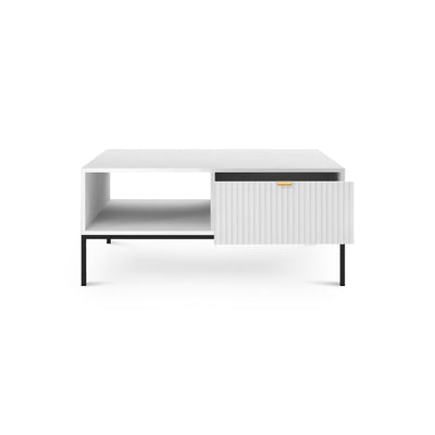 Roza Coffee Table 104x46 cm with Drawer, Modern Style – photo 14