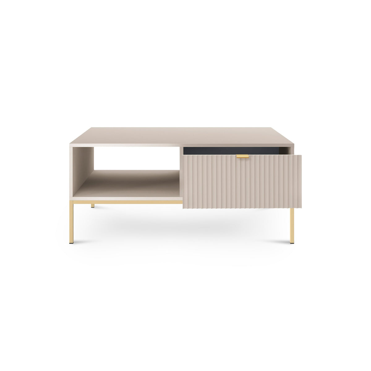 Roza Coffee Table 104x46 cm with Drawer, Modern Style – photo 4