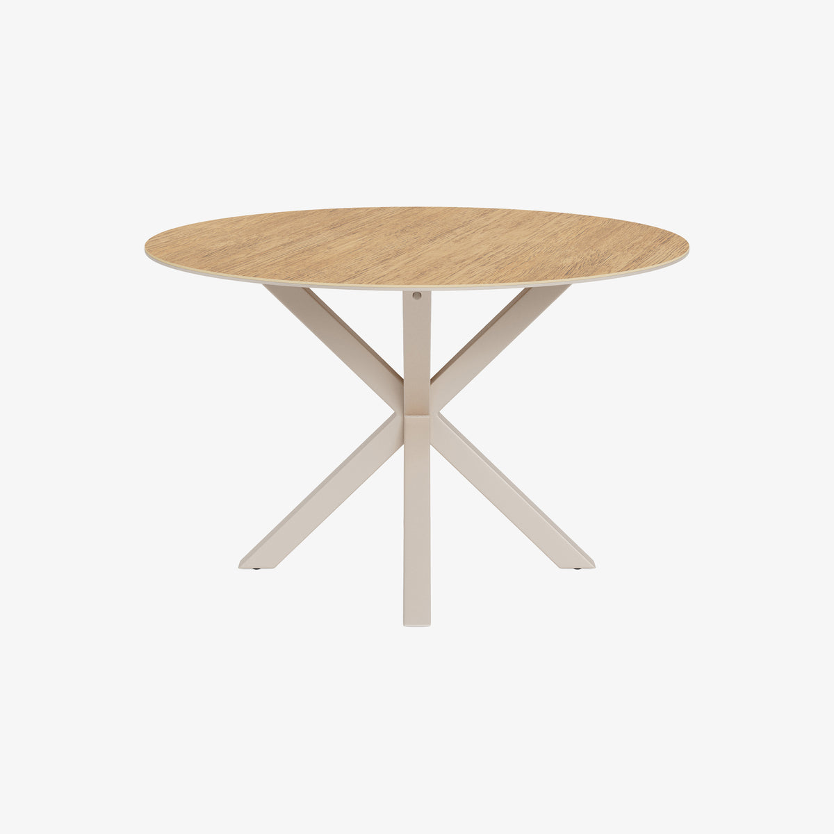 Stela round dining table 119x76 in Natural Oak (light legs)