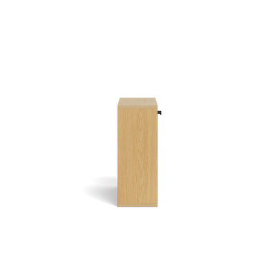 Bambouz hangende schoenenkast 72x43 – zijaanzicht met een diepte van 17 cm