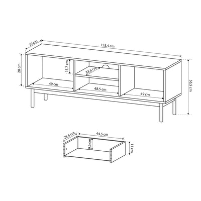 Sabi TV Unit 154x57, Minimalist Style – photo 10