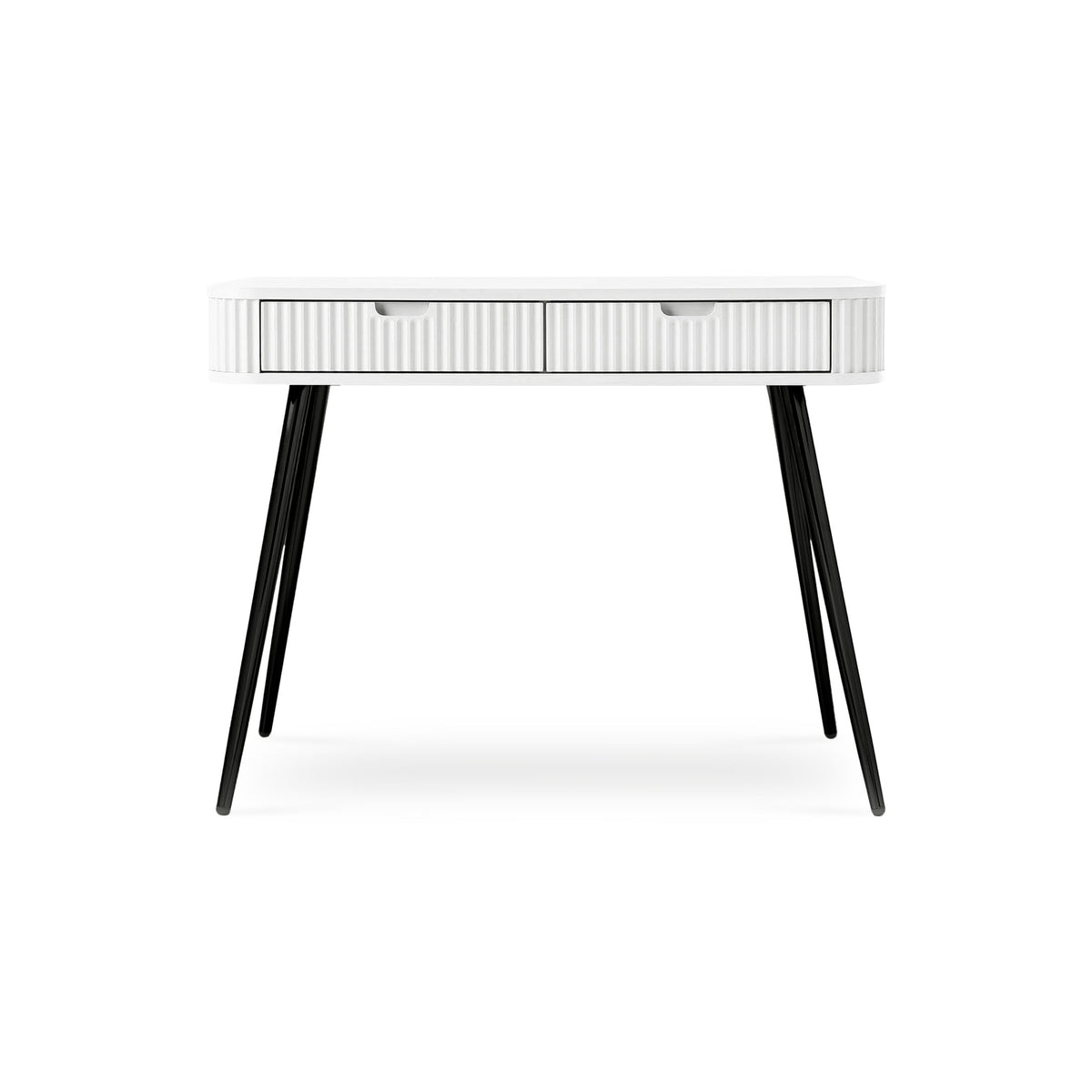 Eva Dressing Table with 2 Drawers 103x80 cm, Modern Style – photo 10