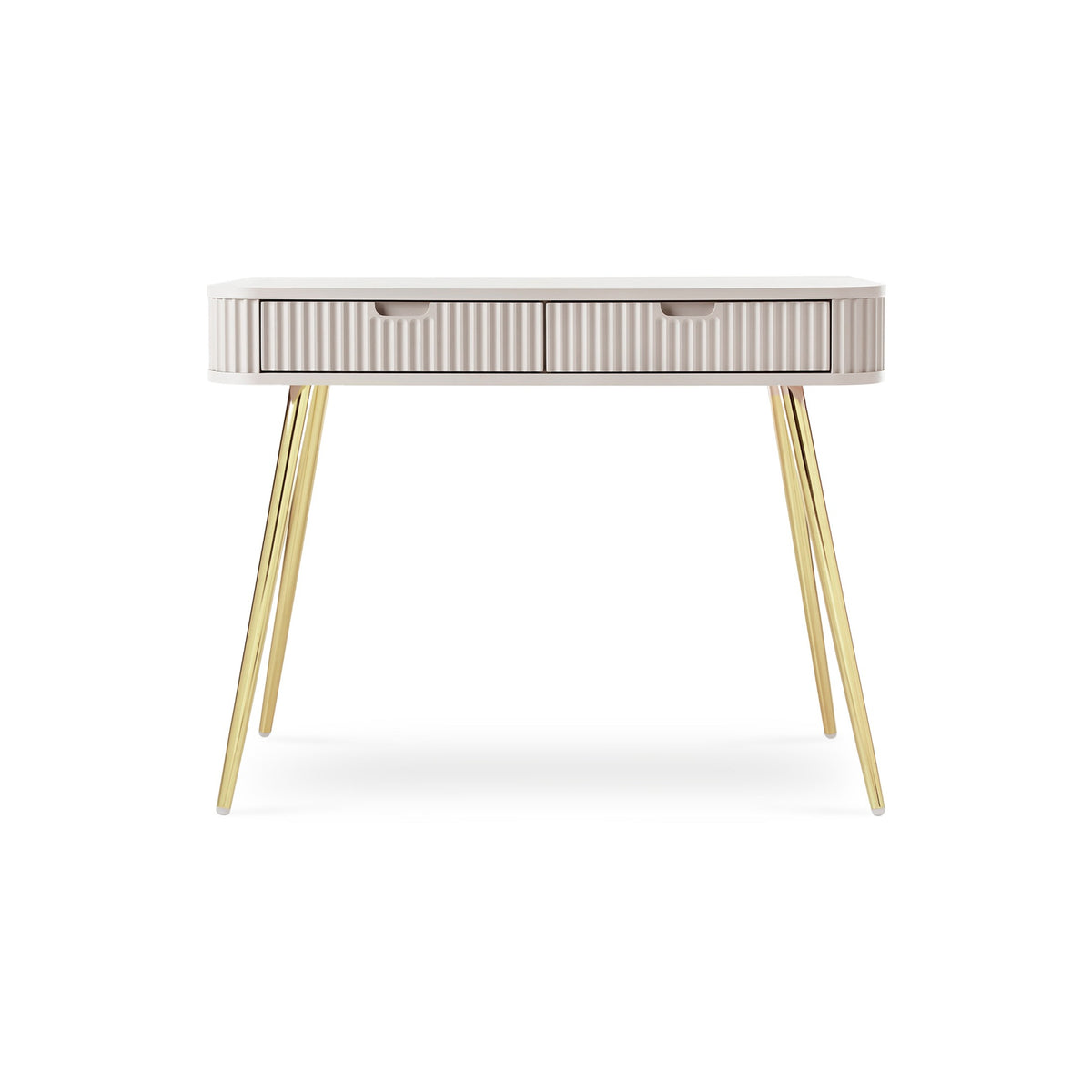 Eva Dressing Table with 2 Drawers 103x80 cm, Modern Style – photo 7