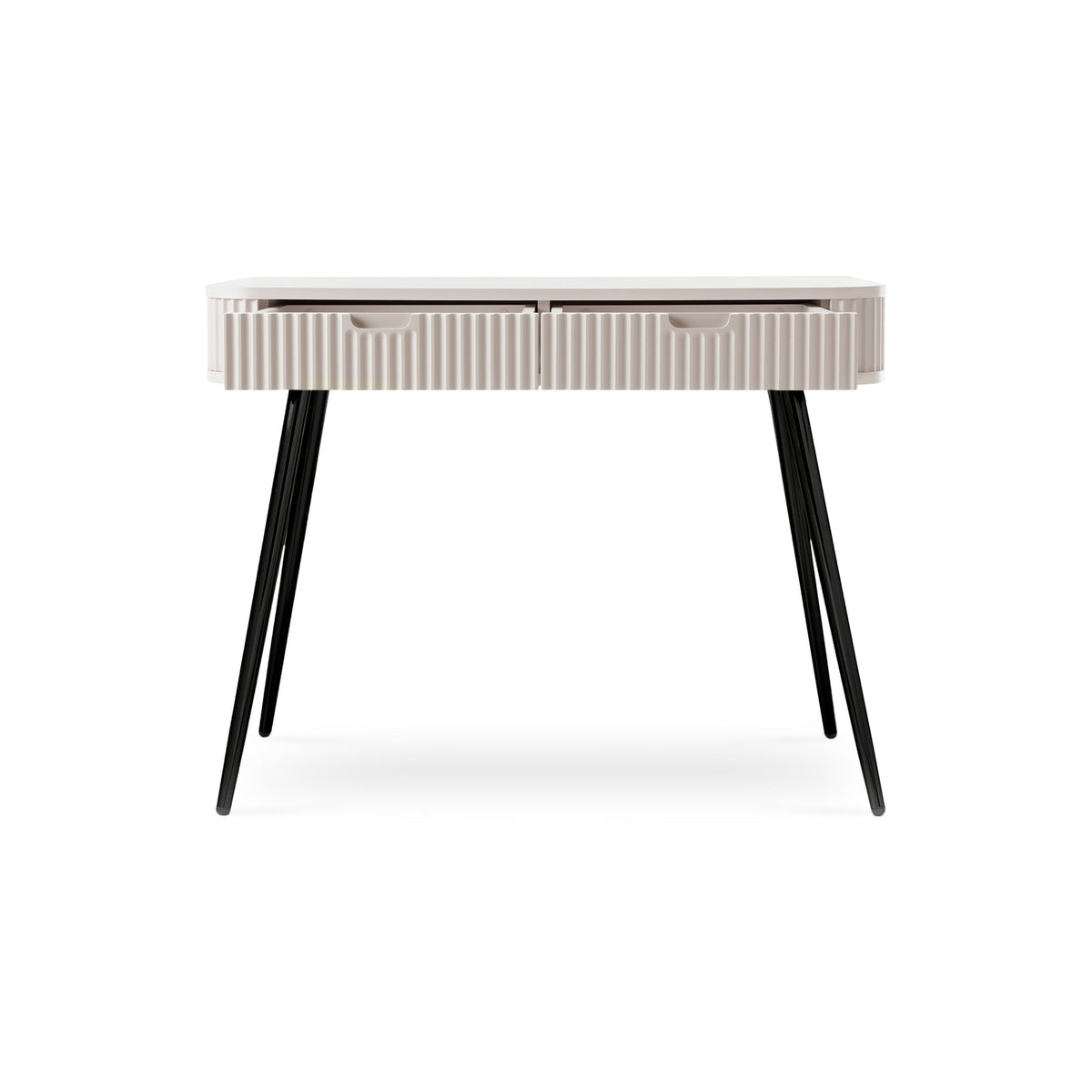Eva Dressing Table with 2 Drawers 103x80 cm, Modern Style – photo 4