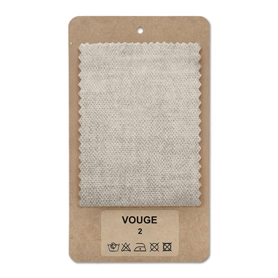 Fabric sample VOUGE Linen Sepia (VOUGE 02)