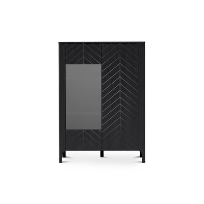 EKLIPSO 103x145 raam met beglazing in moderne stijl - kleur Zwart | Pillovely