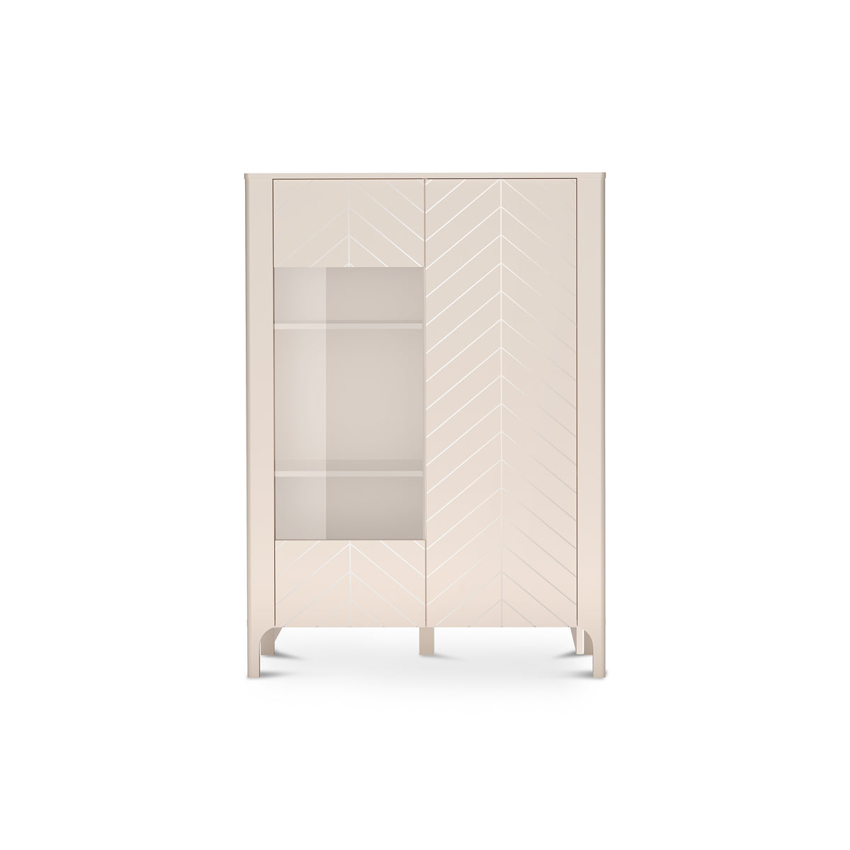 EKLIPSO 103x145 raam met beglazing in moderne stijl, kleur Kasjmier - vooraanzicht | Pillovely