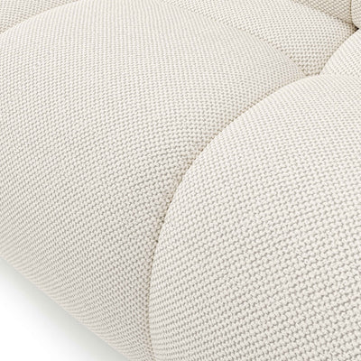 Soso 3 Seater Sofa Bed 149x200 with Storage, Modern Style – close-up of details and texture