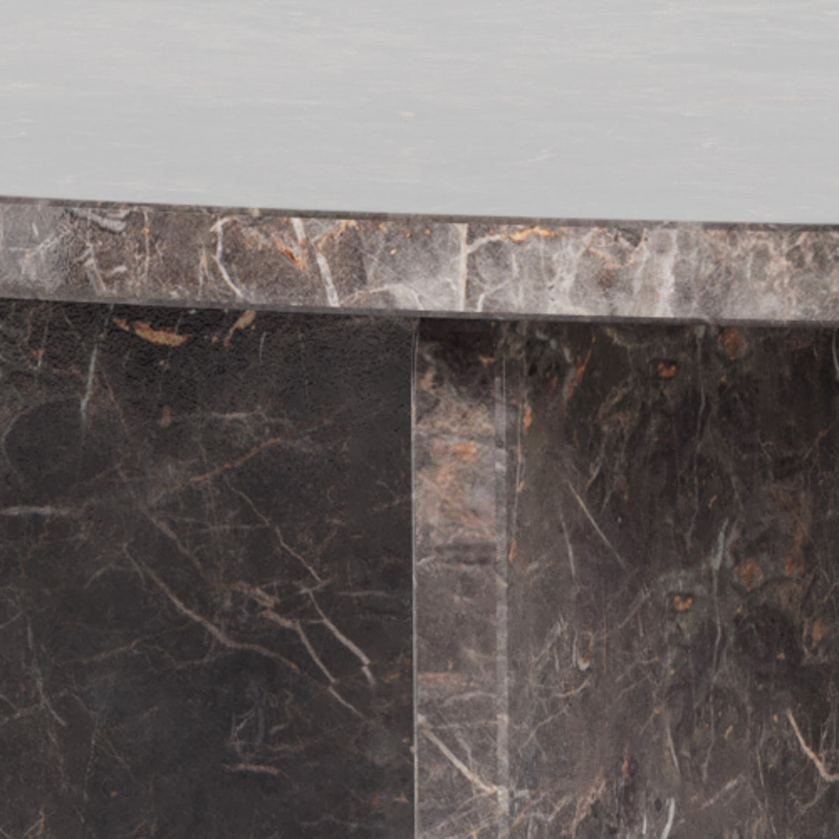 Plaris Round Coffee Table Ø90 cm, Elegant Style – close-up of details and texture