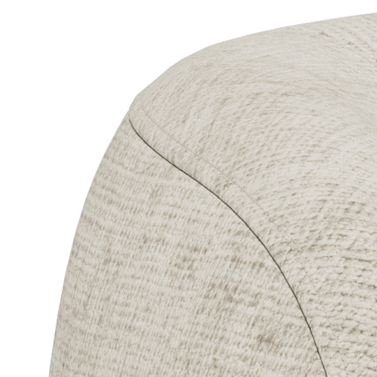 Setum Swivel Armchair with Soft Seat, Modern Style – close-up of details and texture