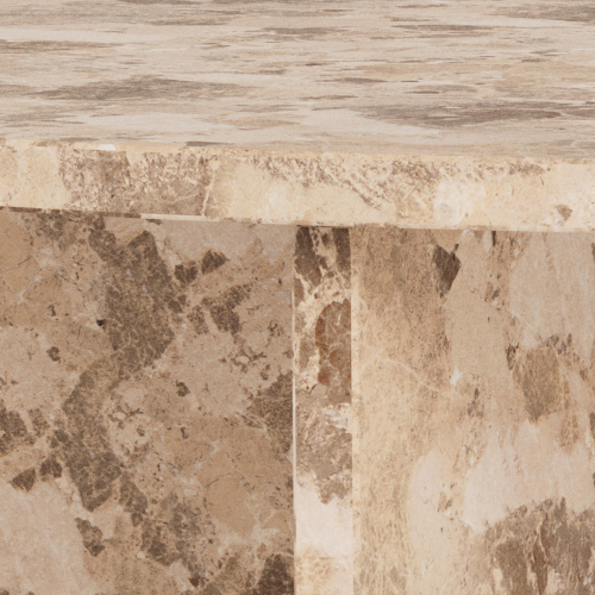 Plaris Round Coffee Table Ø90 cm, Elegant Style – close-up of details and texture