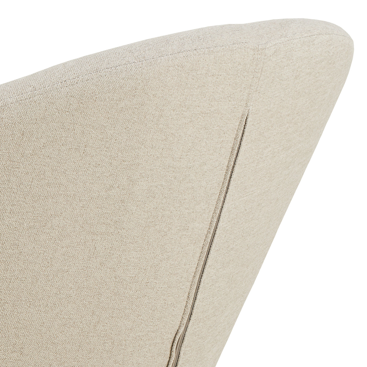 Otulo Swivel Armchair, Soft Style – close-up of details and texture