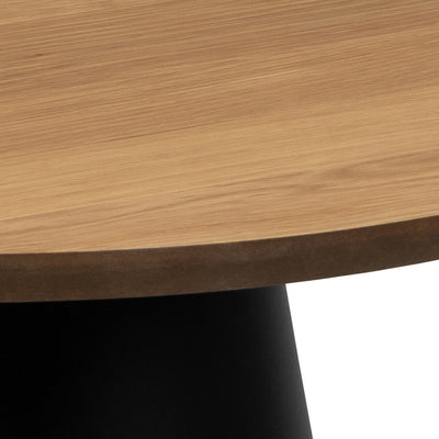 Talin Round Coffee Table Ø45 cm, Soft Loft Style – close-up of details and texture